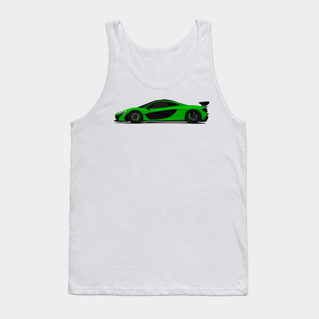 MCLAREN P1 GREEN Tank Top by VENZ0LIC